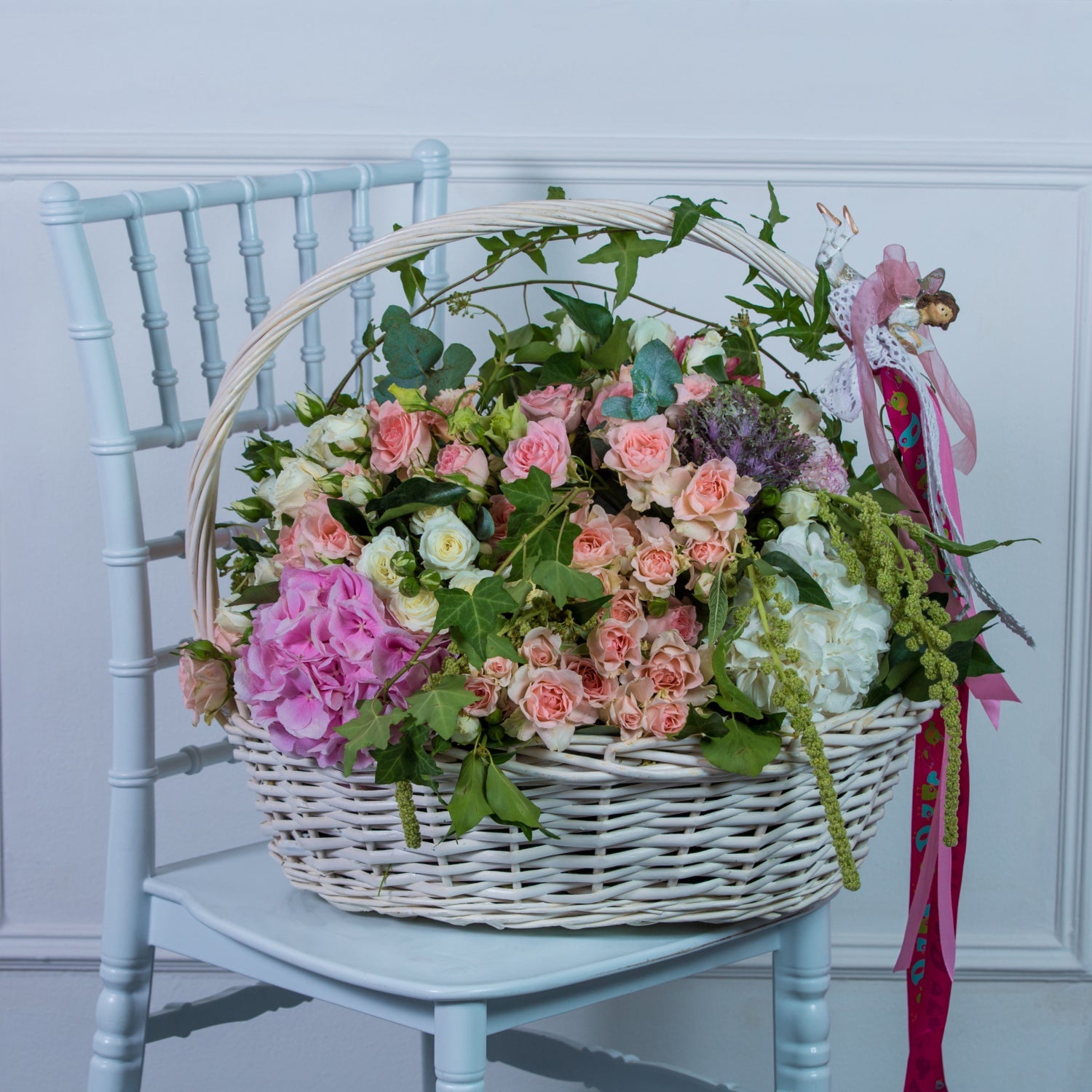 Flower in Basket