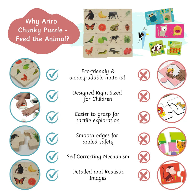 Feed the Animals – Chunky Puzzles