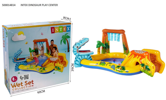 249CM X 191CM X 109CM INTEX DINOSAUR PLAY CENTER