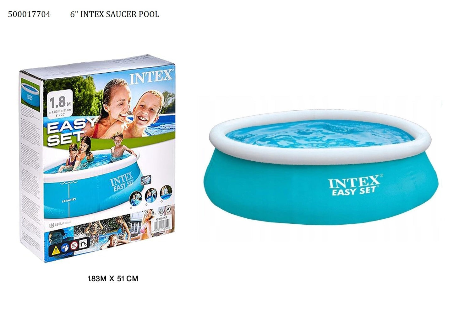 6" INTEX SAUCER POOL