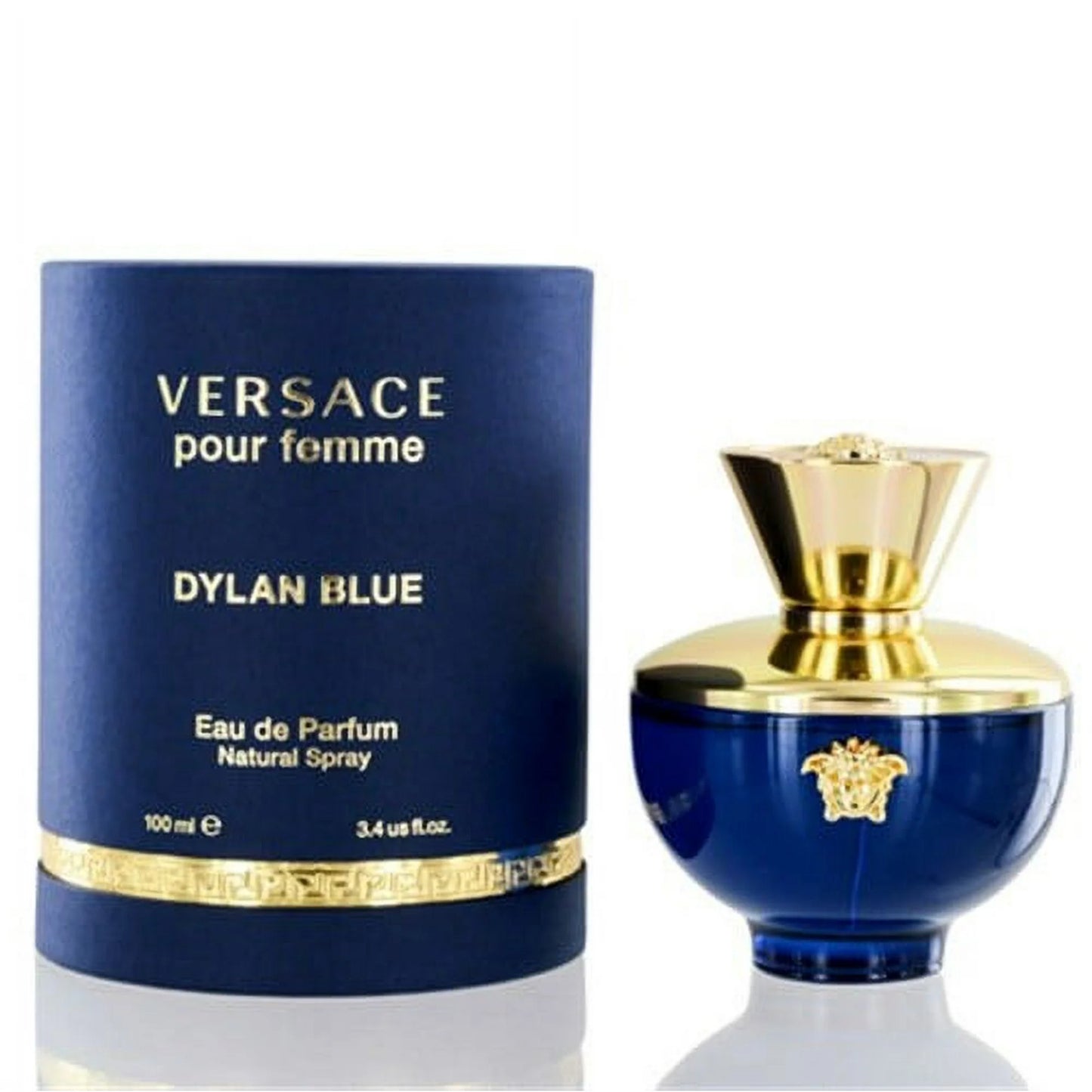 VERSACE DYLAN BLUE EDP SPRAY 3.4 OZ (100 ML) (W)