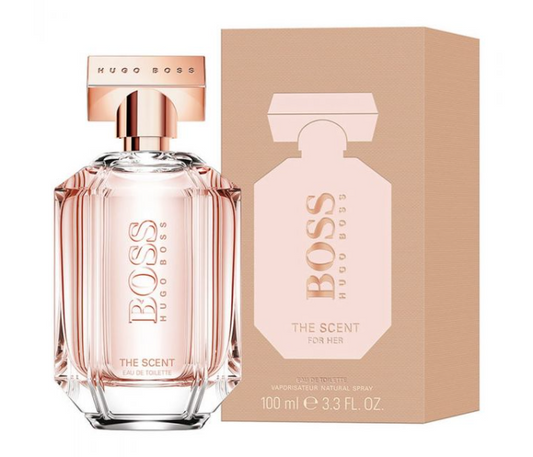 Boss The Scent by Hugo Boss Eau De Parfum Spray 100 ML for Women